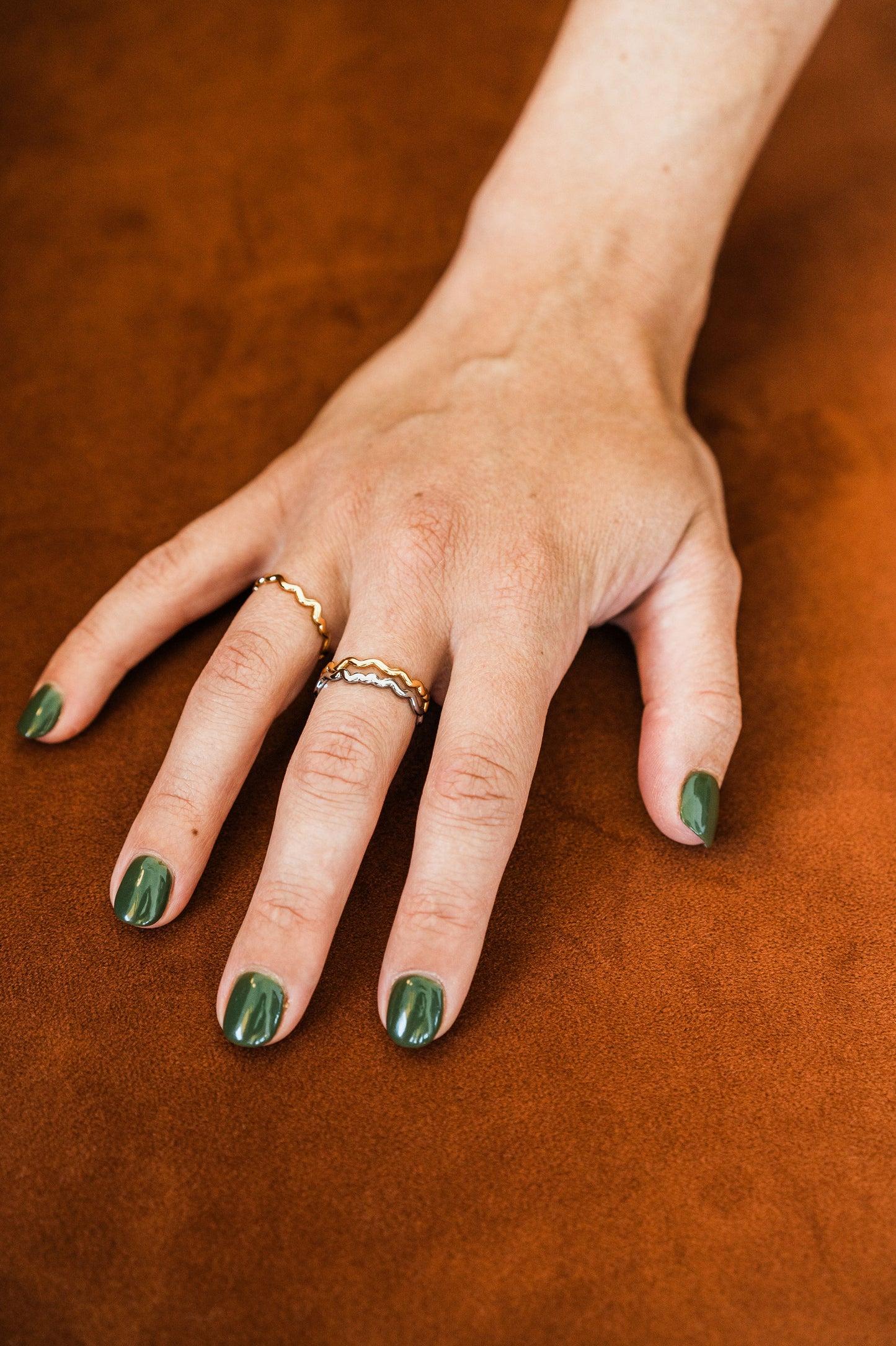 gold wave ring - Ring - VUE by SEK