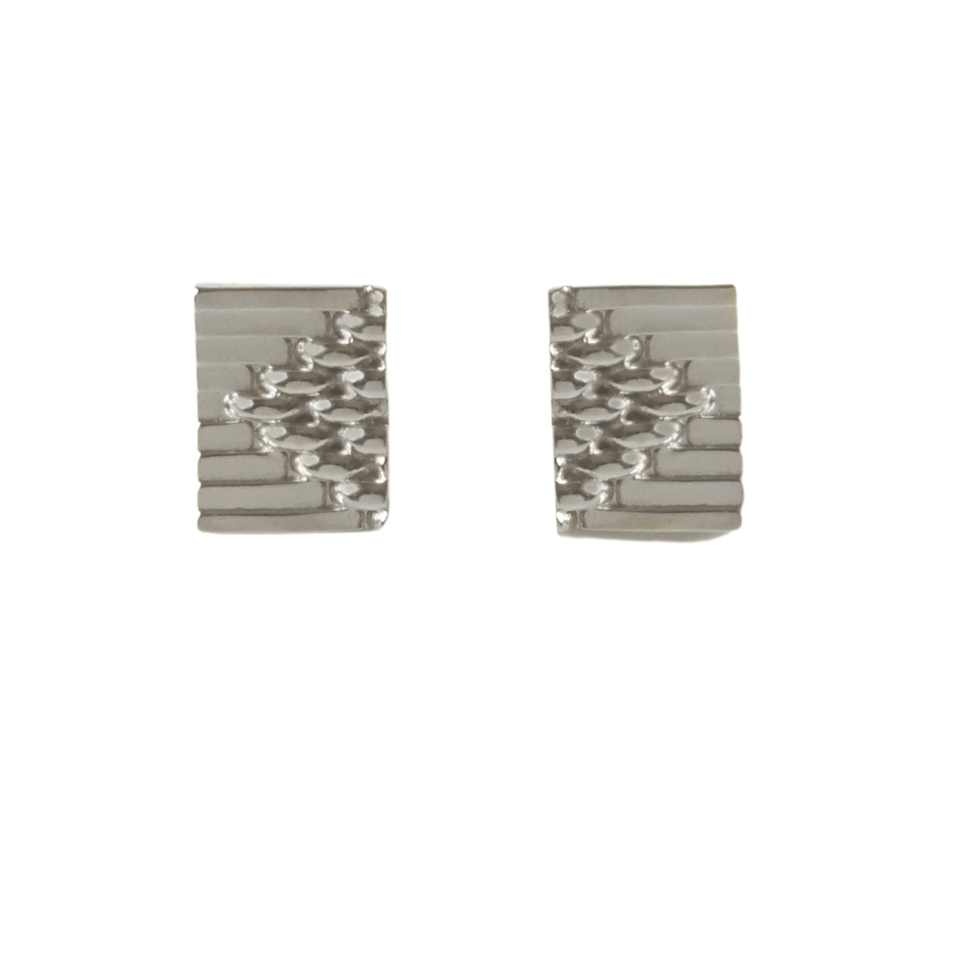 VUE by SEK Stud Earrings platinum tex rex studs